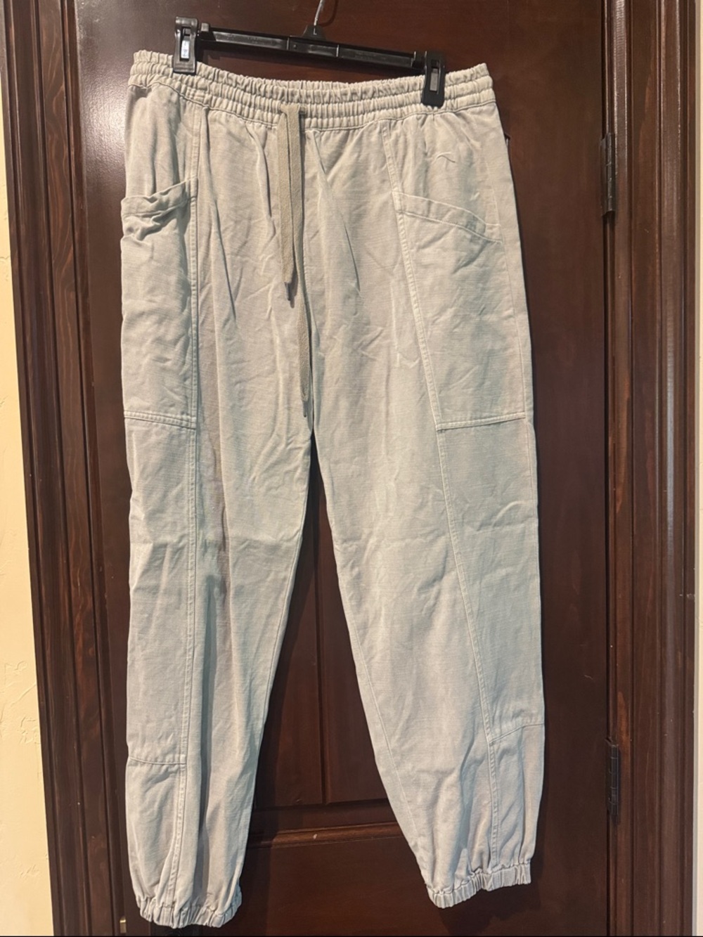 Rails Men's Light Gray Drawstring Joggers